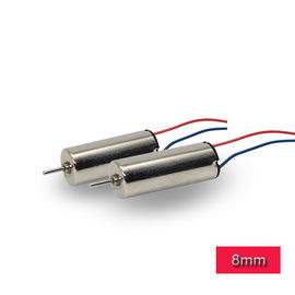 China 8mm Coreless Motor , High Torque High Speed DC Motor With Round Housing supplier