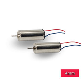 China 1.5v Mini DC Motor / 4mm Diameter Coreless DC Motor For Security Products supplier