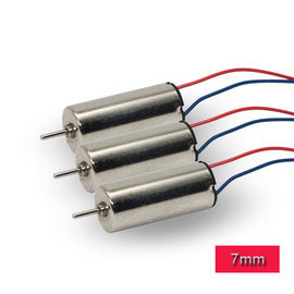 China 0716 Coreless DC Motor 3.7v 7mm Diameter 16mm Body Length For Toy Helicopter supplier