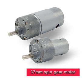 China 37mm Metal DC Motor Gearbox High Torque , 12 Volt 24v RS 380 / RS 555 DC Motor supplier