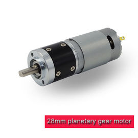 China 28mm DC Planetary Gear Motor / Metal Planetary Gearbox With 380 390 Brush supplier