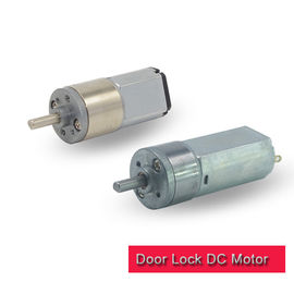 China Car Door Lock Motor Metal Round Gearbox 3v 6v 12v Brushed DC Motor RoHS Approved supplier
