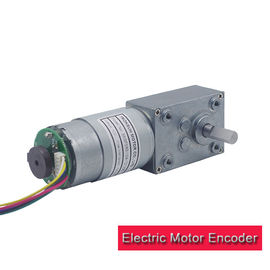 China Home Appliance Electric Motor Encoder High Torque 12 Volt DC Worm Gear Motor Shaft Encoder supplier