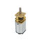 Miniature DC Gear Motor 13mm Diameter Square 12 Volt DC Motor With Gearbox supplier