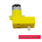 L Shape DC Plastic Gear Motor  Low Noise 6v 12v Robot Gear Motors ISO 9001 Certified supplier