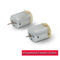 Micro Household Electric Motors / 6v 12 Volt DC With Terminals On Side Face supplier