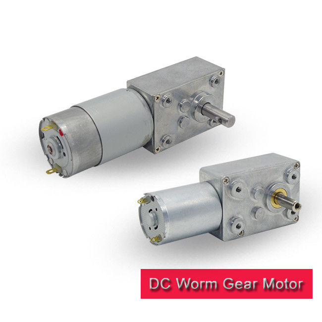 6 Volt 12 Volt DC Worm Gear Motor 46GF370 / 58GF555 For Home Appliance