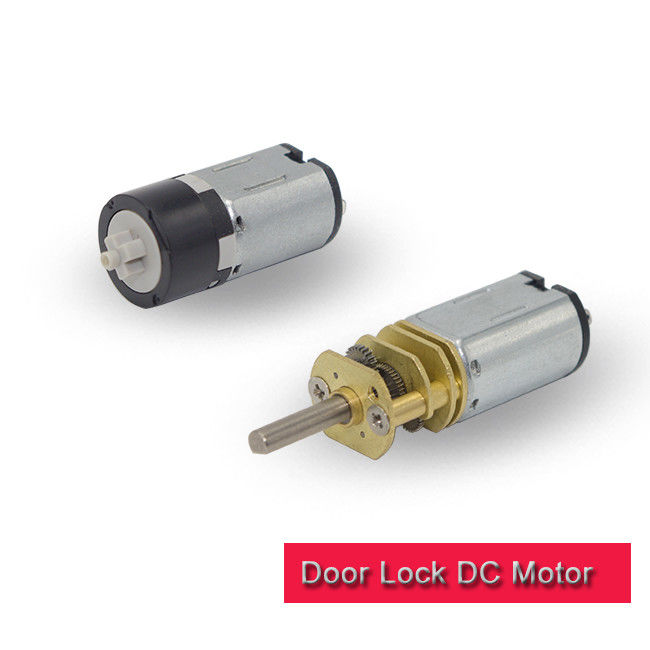 10mm Diameter Door Lock Mini DC Motor , 1.5v 3v DC Gear Motor For Smart Door Lock