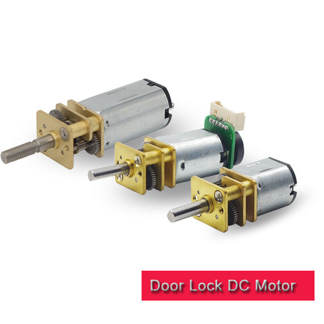12mm Door Lock Motor Metal Spur Gearbox N10 N20 N30 Dc Motor With Encoder