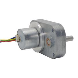 China High Efficiency Brushless DC Gear Motor 12 - 24v Low Noise With Flat Gearbox supplier