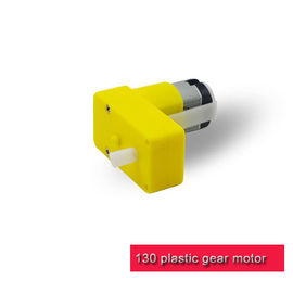 China L Shape DC Plastic Gear Motor  Low Noise 6v 12v Robot Gear Motors ISO 9001 Certified supplier