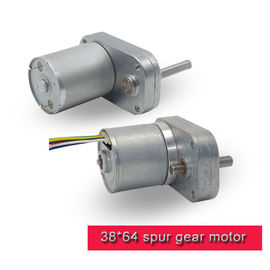 China 38mm * 64mm DC Spur Gear Motor / Brushless DC Motor With Carbon Brush supplier