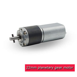 China Powder Metallurgy DC Planetary Gear Motor 22mm 12 Volt For Home Appliance supplier