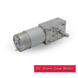 China 12v DC Worm Gear Motor 24v 5-200 RPM Speed Range With RS 555 DC Motor supplier