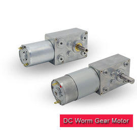 China 6 Volt 12 Volt DC Worm Gear Motor 46GF370 / 58GF555 For Home Appliance supplier