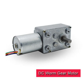 China Brushless DC Worm Gear Motor Low Noise 12 Volt Worm Gear Motor RoHS Approved supplier