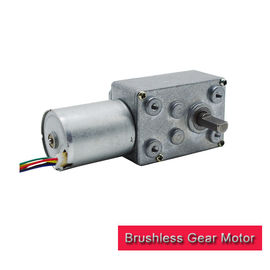 China 6v 12v 24v Brushless DC Worm Gear Motor , High Torque Brushless Motor For Home Appliance supplier