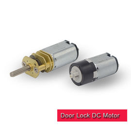 China 10mm Diameter Door Lock Mini DC Motor , 1.5v 3v DC Gear Motor For Smart Door Lock supplier