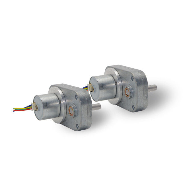 High Efficiency Brushless DC Gear Motor 12 - 24v Low Noise With Flat Gearbox