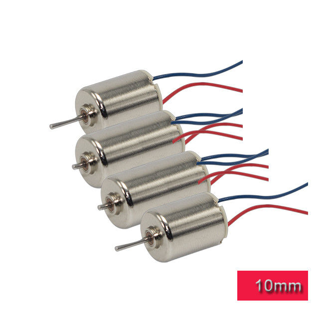 Electronic Products 12 Volt DC Motor High Torque With 10mm Diameter RoHS Approved