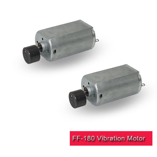 FF-180 Micro Brushed Motor , 12v Brushed DC Motor With Customized Eccentric Wheel