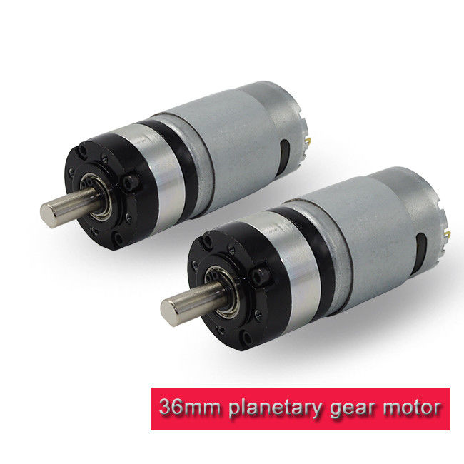 36mm Metal High Torque Planetary Gear Motors With RS 545 555 Brush DC Motor