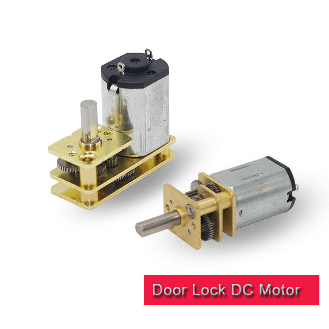 High Precision Door Lock Motor N20 Small DC Gear Motor With Metal Gearbox