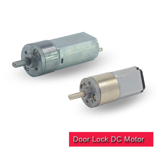 Car Door Lock Motor Metal Round Gearbox 3v 6v 12v Brushed DC Motor RoHS Approved